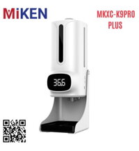 Máy xịt cồn tự động kết hợp máy đo thân nhiệt Miken MKXC-K9Pro Plus