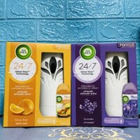 Máy Xịt Phòng Và Bình 250ml Air Wick Hương Cam/ Lavender