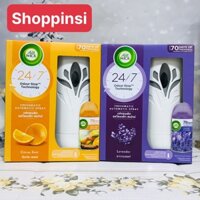 Máy Xịt Phòng Và Bình 250ml Air Wick Hương Cam/ Lavender