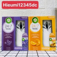 Máy Xịt Phòng Và Bình 250ml Air Wick Hương Cam/ Lavender