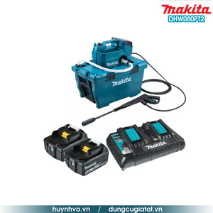 Máy xịt rửa áp lực cao dùng pin DHW080PT2