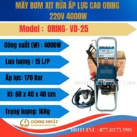 Máy xịt rửa áp lực cao ORING 220V 4000W -Tự động có chỉnh áp