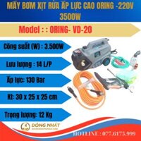 Máy xịt rửa áp lực cao ORING 220V 3500W-Tự động có chỉnh áp