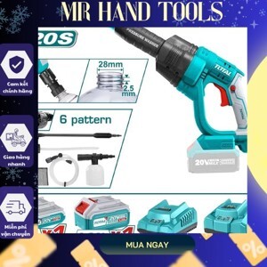 Máy xịt rửa áp lực dùng pin Total TPWLI20084