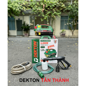 Máy xịt rửa cao áp 2200W Dekton DK-CWR2200A