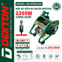 Máy Xịt Rửa Công Nghiệp Dekton / DK-HPW2350