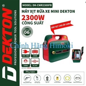 Máy xịt rửa Dekton DK-CWR2300FB 2300W