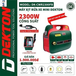 Máy xịt rửa Dekton DK-CWR2300FB 2300W
