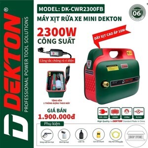Máy xịt rửa Dekton DK-CWR2300FB 2300W