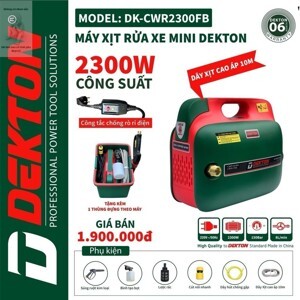 Máy xịt rửa Dekton DK-CWR2300FB 2300W