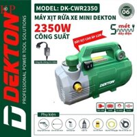 Máy Xịt Rửa Mini Dekton 2350W / DK-CWR2350 / Có Chỉnh Áp , Tích Hợp Chống Rò Điện KP Thiết bị xây dựng
