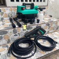 Máy xịt rửa xe áp lực cao DCA AQW5.5/7 Dùng gia đình , rửa xe máy , oto - Tặng bình bọt tuyết , dây súng đầy đủ