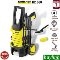 Máy xịt rửa xe cao áp Karcher K2 360 - Hàng chính hãng