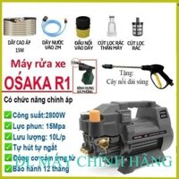May xit rua xe cao ap, Máy bơm rửa xe mini gia đình, máy rửa xe cao áp công suất mạnh 2800W DL MÁY CHÍNH HÃNG