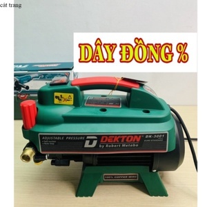 Máy xịt rửa xe chỉnh áp Dekton DK3001 - 3000W