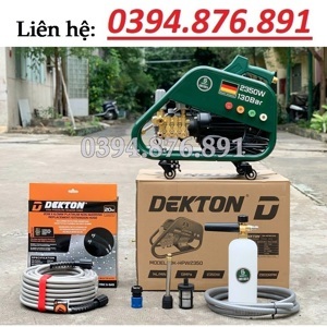 Máy xịt rửa xe chỉnh áp Dekton DK-HPW2350