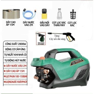 Máy xịt rửa xe chỉnh áp Zukui S7