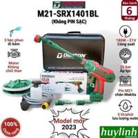 Máy xịt rửa xe dùng pin Dekton M21-SRX1401BL - Motor không chổi than Mẫu mới 2023 - M21-SRX1401BL không pin sạc