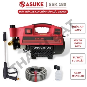 Máy xịt rửa xe Sasuke SSK180 - 1800W