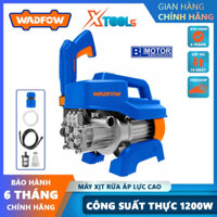 Máy xịt rửa xe WADFOW WHP1A12 1200W motor từ ( không chổi than ), Máy rửa xe cao áp 90Bar kèm dây xịt 8m