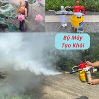 Máy xịt tạo khói sân khấu, máy phun khói diệt côn trùng, khử khuẩn, Tặng kèm 1 lít dung môi phun khói