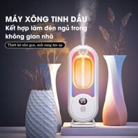 Máy xịt thơm phòng tự động máy xông tinh dầu 5 chế độ hương thơm nhẹ dịu khử mùi cho văn phòng, gia đình, phòng ngủ