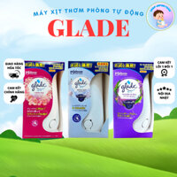 Máy xịt thơm phòng tự động Glade ,9 mùi lõi thay thế 269ml_Nội địa Nhật