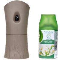 Máy xịt thơm phòng tự động Airwick AWK5809 - Tặng kèm bình xịt 250 ml  (Hương hoa nhài)