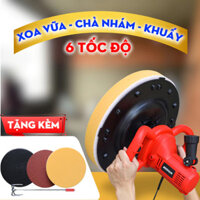 Máy Xoa Vữa Đa Năng Boshun BS-XV1680, Xoa Vữa Trát Tường, Máy Chà Nhám, Đánh Bóng, Khuấy Sơn - 6 Tốc Độ