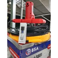 Máy xoa vữa, trát tường, Máy chà nhám tường 2 tay cầm có đèn BSA 3801, máy xoa tường khuấy sơn