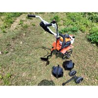 Máy xới đất 3 chức năng , xới , xạc , cày rãnh Booyoung 4T