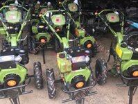 Máy xới đất Trâu Vàng 173 chạy dầu có chuyển hướng