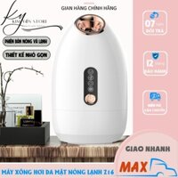 Máy Xông Hơi Da Mặt Nóng Lạnh, Máy Phun Sương Tɾị Mụn, Tạo Ẩm Cho Da Z16, Hạt Nano ION Giúp Thẩm Thấu Sâu Vào Bên Trong
