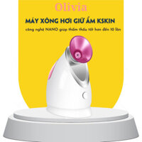 Máy xông hơi dưỡng ẩm K.SKIN công nghệ nano tăng hấp thụ dưỡng chất, đẩy nhanh tốc độ tái tạo collagen CSSD57 Olivia