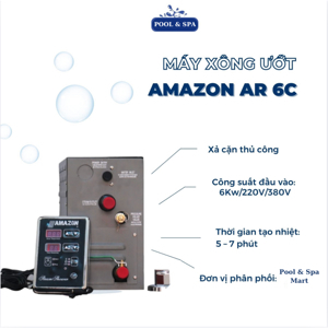 Máy xông hơi ướt Amazon 6 KW