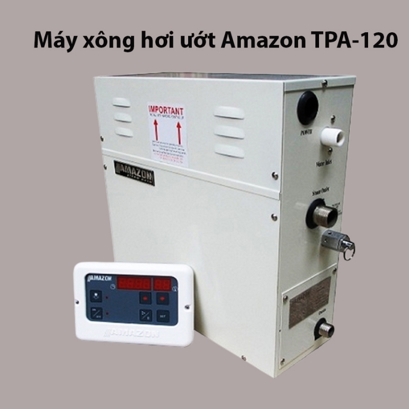Máy xông hơi ướt Amazon TPA-120 (Van xả cơ)