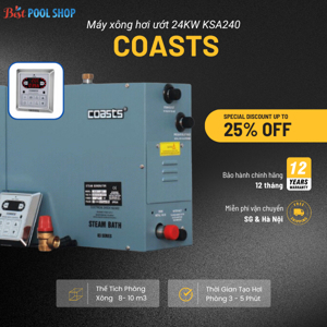 Máy xông hơi ướt COASTS KSA-240
