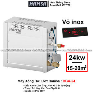 Máy xông hơi ướt Hamsa HGA-24