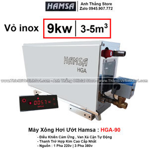 Máy xông hơi ướt Hamsa HGA-90