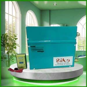 Máy xông hơi ướt Sika 7,5 kw - Điều khiển điện tử