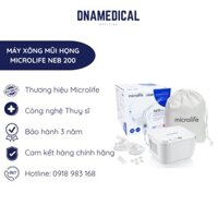 MÁY XÔNG KHÍ DUNG MICROLIFE NEB 200 - DNA Medical - Vật tư, thiết bị y tế chính hãng