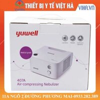 Máy Xông Khí Dung Nén Khí YUWELL 407A Xông Mũi Họng Hiệu Quả - Bảo Hành 2 Năm - Nhập Khẩu Chính Hãng