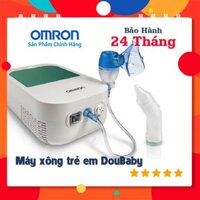 🍁Máy xông khí dung và hút dịch mũi 2 trong 1 Omron Duobaby cho bé dưới 1 tuổi bị dị ứng đường hô hấp, Bảo Hành 2 năm
