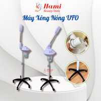 Máy xông mặt 1 cần nóng cho spa có ngăn chứa thảo dược, chân nhện xoay 360 độ | Máy xông mặt 1 càng