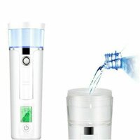 Máy xông mặt nano mini xịt khoáng, đo độ ẩm da, xông mặt nano, dưỡng da cao cấp