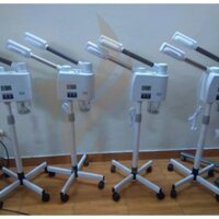Máy Xông Mặt Spa 2 Cần Nóng Lạnh Có Đèn dùng trong spa, thẩm mỹ viện - SẴN HÀNG