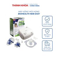 Máy xông mũi họng BioHealth NEB EASY (Xông khí dung) - Đơn giản, dễ sử dụng, dùng được cho người lớn, trẻ em và sơ sinh