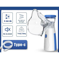 Máy Xông Mũi Họng Khí Dung Nebulizer Cho Bé Và Người Lớn - Máy Thở Khí Dung Cầm Tay Nhỏ Gọn