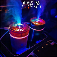 Máy xông tinh dầu đèn led ô tô ( ĐEN)