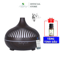 Máy xông tinh dầu khuếch tán phun sương tạo âm cổ cao nan Nga My tích hợp loa bluetooth